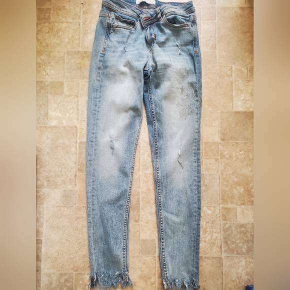 ZARA VINTAGE JEANS SIZE 4 - Picture 1 of 7